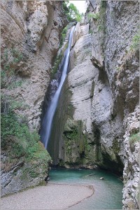 Chute de la Druise Drôme